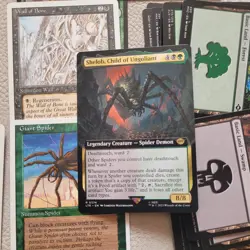 MTG Commander Magic Deck 100 Cards - Shelob Child of Ungoliant SPIDERS Tribe Fun - Image 1