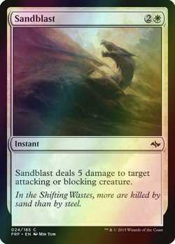 MTG Sandblast Foil ** Fate Reforged ** English (NM) - Image 1