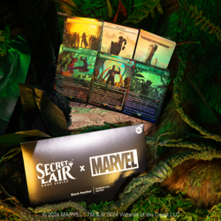 Magic: The Gathering MTG Secret Lair x Marvel's Black Panther Foil Edition - Image 1