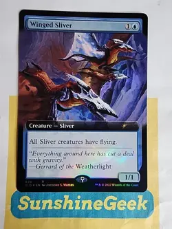 Winged Sliver (Extended Art) Secret Lair Drop Foil - Image 1