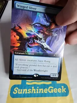 Winged Sliver (Extended Art) Secret Lair Drop Foil - Image 2