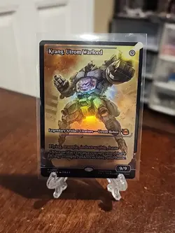 Krang, Utrom Warlord Showcase Foil NM MTG Teenage Mutant Ninja Turtles - Image 1