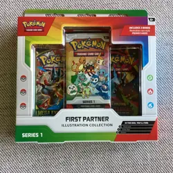Pokemon First Partner Illustration Collection Series 1 box - Image 1