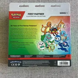 Pokemon First Partner Illustration Collection Series 1 box - Image 2