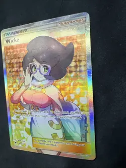 Pokemon TCG - Sun & Moon Burning Shadows Wicke Full Art 147/147 - LP - Image 3