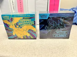 Pokemon Mega Evolution Phantasmal Flames ETB + Ascended Heroes ETB ⭐Sealed⭐ - Image 1