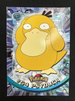 Pokemon Topps Serie 1 Psyduck 54 ITA Nintendo Non Holo - Image 1