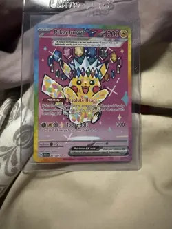 Pokemon TCG Pikachu ex 277/217 Ascended Heroes Special Illustration Rare NM - Image 1