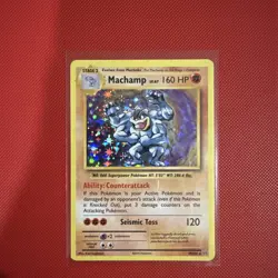 Pokemon Cards Machamp 59/108 Holo Evolutions Holo Rare NM - Image 1