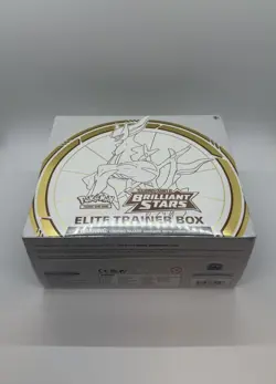 Pokemon TCG Sword & Shield Brilliant Stars Factory Sealed Elite Trainer Box - Image 5