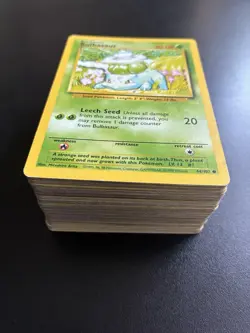 Vintage Pokemon Cards Bundle x 100 including base set 1999 WOTC - Image 1