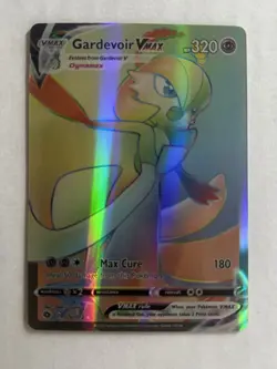 Gardevoir Vmax 076/073 Champions Path - NM Full Art Secret Rainbow Rare Pokemon - Image 1
