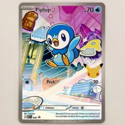 Pokemon First Partner Illustration Collection Turtwig Chimchar Piplup Promo Set - Image 4