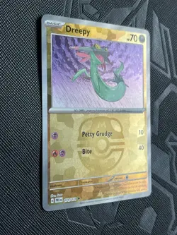 Pokemon TCG Dreepy (Master Ball Pattern) 071/131 Sv: Prismatic Evolutions - NM - Image 5