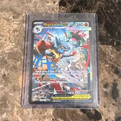 Pokemon Mega Lucario EX Special Illustration Rare Me01 Holo 179/132 340HP - Image 3