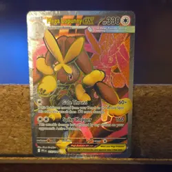 Pokemon TCG Mega Lopunny EX Me02 Phantasmal Flames Ultra Rare Full Art Holo Eng… - Image 1
