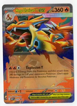 Mega Charizard Y Ex 30 Promo - Tin Promo - Pokemon TCG NM PROMO - Image 1