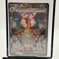 Charizard ex - 223/197 - Pokemon Obsidian Flames Special Illustration Rare VLP - Image 1