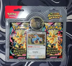 Pokemon Mega Evolution Ascended Heroes 2 Pack Blister Larry’s Komala - Sealed ✅ - Image 1