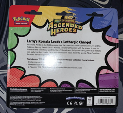 Pokemon Mega Evolution Ascended Heroes 2 Pack Blister Larry’s Komala - Sealed ✅ - Image 2