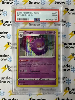 Gengar Holo #085 2020 Pokemon PSA 9 - Image 1