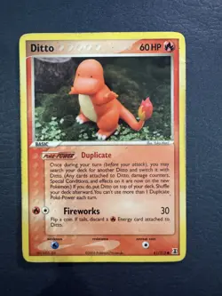 Pokemon TCG Ditto 4 Pack 35/113, 61/113, 31/113, 62/113 Delta Species - Image 3