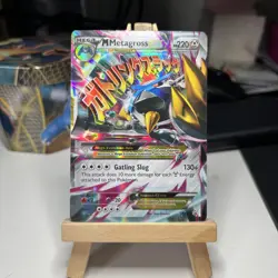 Pokemon TCG Mega Metagross EX XY35 Black Star Promo LP - Image 1