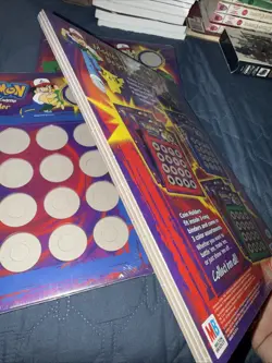 Vintage 1999 POKEMON Battling Coin Game Coin Holder 3pk Hasbro NEW Sealed R G B - Image 4