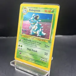 Pokemon TCG Nidoqueen Jungle 7/64 Holo Rare MP. - Image 3