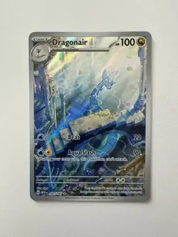 Pokemon TCG Dragonair Illustration Rare NM 181/165 Scarlet & Violet 151 English - Image 1