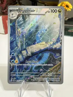 Pokemon TCG Dragonair Illustration Rare NM 181/165 Scarlet & Violet 151 English - Image 4