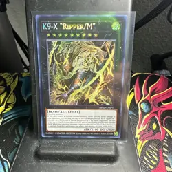 Yugioh! K9-X "Ripper/M" - BPRO-ENSP1 - Secret Rare - LIMITED EDITION - Image 1