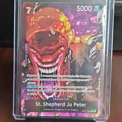 St. Shepherd Ju Peter OP13-084 Carrying on His Will One Piece CCG Namco Special… - Image 1