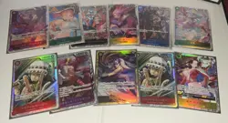 One Piece TCG Japanese card lot + Show Card Case Included - Image 4