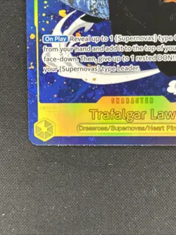 One Piece OP10-119 SEC Trafalgar Law Alt Art Royal Blood - English - Image 4