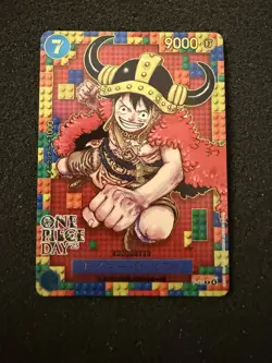 Monkey D Luffy P-110 Promo ONE PIECE DAY 25 Japanese - Image 1