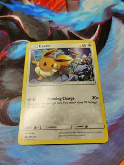 Pokemon Eevee SM235 Promo Holo SM Basic 60 HP Card - Image 1