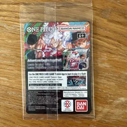 One Piece Monkey D. Luffy US Voyage College Basketball Promo Card - SEALED - Image 4