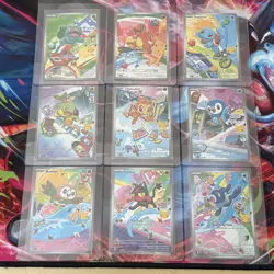 Pokemon 2026 First Partner Illustration Collection Series 1 Promos Set 9 Cards - Image 1