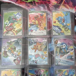 Pokemon 2026 First Partner Illustration Collection Series 1 Promos Set 9 Cards - Image 3