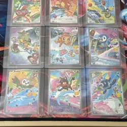 Pokemon 2026 First Partner Illustration Collection Series 1 Promos Set 9 Cards - Image 4