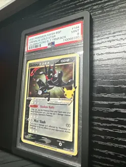 Greninja Gold Star SWSH144 PSA 9 Celebrations Promo Card 2021 - Image 2