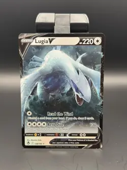 Lugia V 138/195 Silver Tempest Sword & Shield Pokemon TCG NM Card - Image 1
