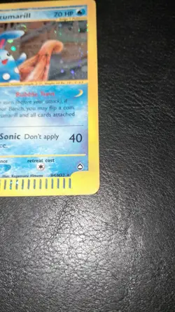 Azumarill - Holo - H4/H32 - Aquapolis - english - Pokemon card - Image 2
