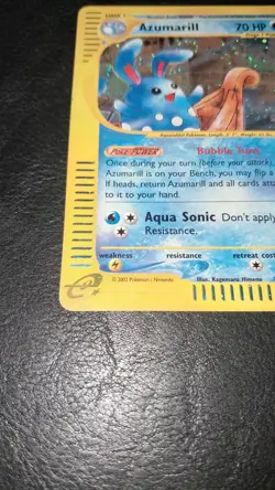 Azumarill - Holo - H4/H32 - Aquapolis - english - Pokemon card - Image 3