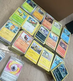 1500 Pokemon Card Common/Uncommon Bulk Lot - Near Mint-No Energy - Image 1