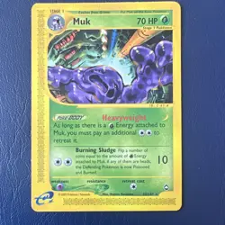 Muk Aquapolis 23/147 Rare Regular Pokemon TCG Card 70 HP Stage 1 2002 - Image 1