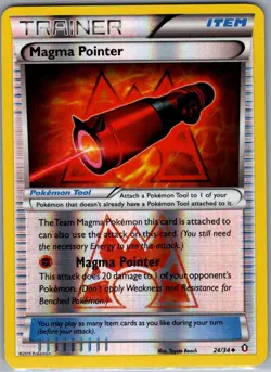 Magma Pointer 24/34 Reverse Holo Double Crisis - Pokemon Card - NM - Image 1