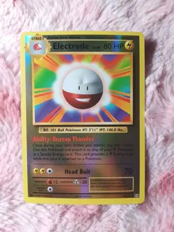 Pokemon TCG Electrode 40/108 Evolutions Reverse Holo Rare 2016 Card - Image 1