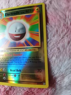 Pokemon TCG Electrode 40/108 Evolutions Reverse Holo Rare 2016 Card - Image 3